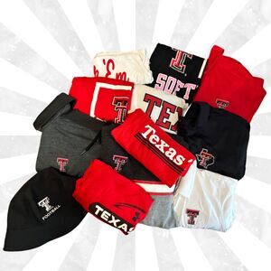 Texas Tech Gear Under Armour Bella+Canvas Gilden Women's Men's T-Shirts Hoodie
